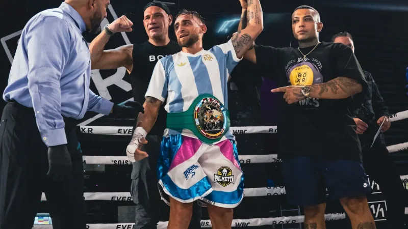 World championship boxing match wagering