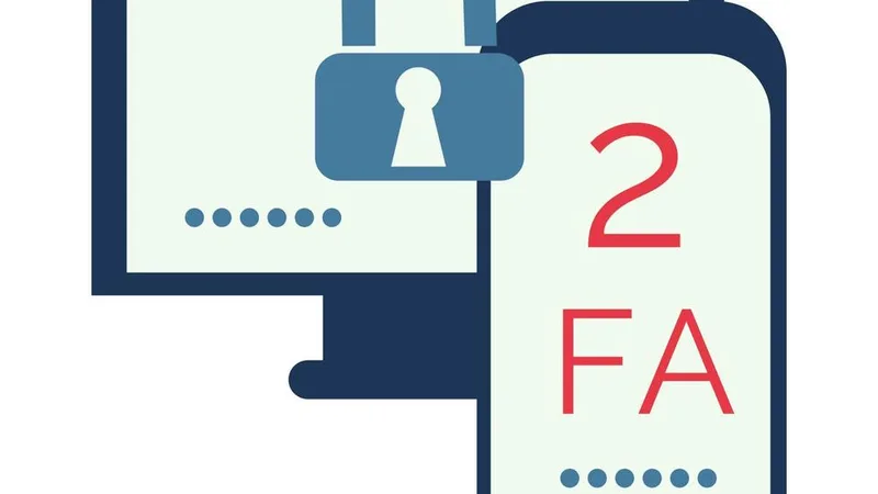 Two-factor authentication (2FA) account security settings